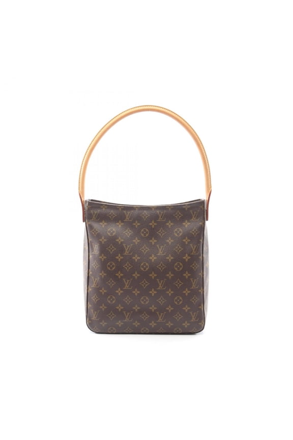 Pre-Owned Louis Vuitton Looping GM Shoulder Bag/Handbag in Coated Canvas and Leather with...