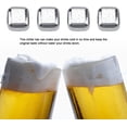 thumbnail image 2 of Stainless Steel Reusable Ice Cube Whiskey Stones Set, 0.9 Inch Chilling Cubes Stones Whiskey Rocks Chill Rocks for Wine Beer,(4 pcs), 2 of 5