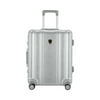 Travelers Club 20" rolling carry-on suitcase w/ lightweight aluminum frame