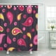 thumbnail image 1 of Cortina de Ducha ABPHQTO Tela Estampado Paisley Ikat Boho 160x180 cm, 1 of 1