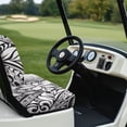 thumbnail image 4 of Aplkyhs Tribal Floral Print Universal Golf Cart Seat Cover, Golf Cart Seat Towl Blanket, Golf Cart Covers for 2-Person Seats Club Car, Golf Cart Accessories Golf Gifts for Men Soft and Comfortable, 4 of 7