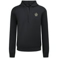 thumbnail image 2 of Men's Levelwear  Black Toronto Maple Leafs Technic Quarter-Zip Pullover Hoodie, 2 of 3