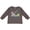 Charcoal Grey, variant on Inktastic Cute Frogs in a Umbrella with Boots Boys or Girls Long Sleeve Toddler T-Shirt
