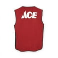 thumbnail image 2 of Artcraft No Snag 2XLT Sizes Men's Sleeveless V-Neck Red Vest, 2 of 7