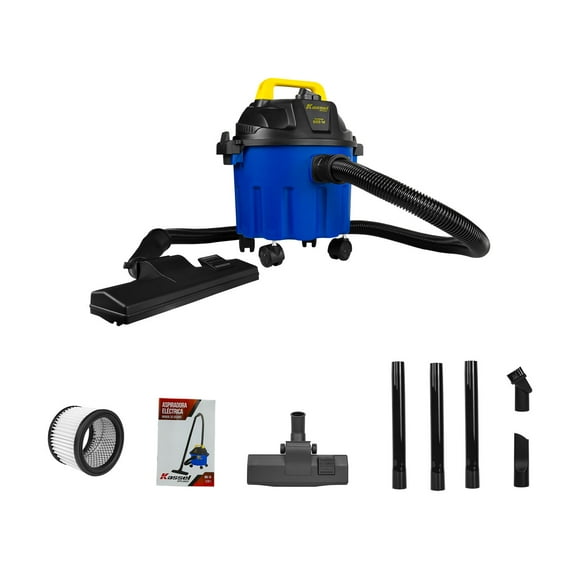 Aspiradora Electrica 3 En 1 Potencia 800 Watts Capacidad 10 Litros KASSEL WD-10