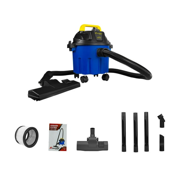 Aspiradora Electrica 3 En 1 Potencia 800 Watts Capacidad 10 Litros KASSEL WD-10