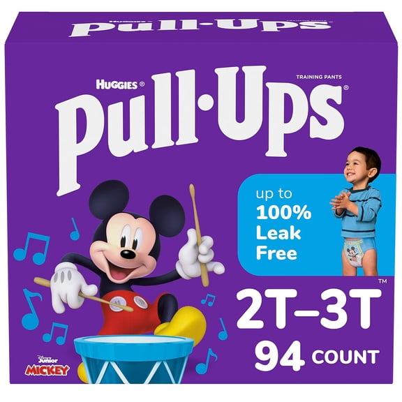 Huggies Pull-Ups Potty Training Pants Boys 2T-3T 94 CT (45266)