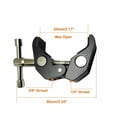 thumbnail image 4 of Camera Clamp Mount Super Clamp with 1/4" 3/8" Thread, Max Open 2.16"/6cm for Camera Photo Studio Photography Light Stand, Tripod, Monopod, Magic Arm, Flash Light and More - 2 Pack, 4 of 7