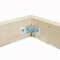 thumbnail image 5 of Cogfs 12 Pcs Small L Shape Metal 1\" Corner Drawer Shelf Wall Bracket, 5 of 8