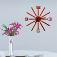 thumbnail image 3 of Cyber_Monday Deals!Black_Friday Deals 50% off Clear! Byikun DIY Roman Numbers Acrylic Mirror Wall Sticker Clock Home Decor Mural Decals, 3 of 3