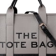 thumbnail image 2 of Bolso Con Letras PU Doble Color Bolso Mujer Bandolera Un Hombro Bolso Portátil Bolso Especial, 2 of 7