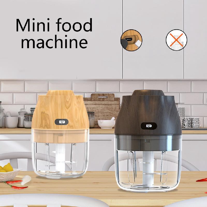 Electric Garlic Chopper Food Processor Vegetable Food Maker for Blending Mincing