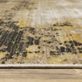 thumbnail image 5 of Style Haven  Boulevard Power-Loom Recycled P.E.T. Abstract Gold/ Black Rug- 6' 7" x 9' 6" - Runner/Rectangle, 5 of 5