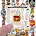 thumbnail image 6 of 35pcs-50pcs Whimsical Pirate Stickers Skull Cartoon Adventure Stickers for Luggage Laptop Suitcase, 6 of 9