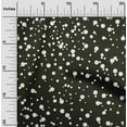thumbnail image 2 of oneOone Cotton Poplin Dark Green Fabric Dot Craft Projects Decor Fabric Printed By The Yard 42 Inch Wide, 2 of 4