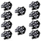 thumbnail image 1 of 200Pzs Cadena de Llave Llavero Anillo Partido de Etiquetas Marbete de Identificacion de Llave Negro, 1 of 4
