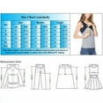 thumbnail image 2 of ZTTD Womens Pregnant Tops Womens Maternity Summer Sleeveless Striped Printed Round Neck Nursing Tank Pregnancy Vest Top for Breastfeeding Sleeveless Round Neck T Shirt, Sizes S-2XL, 2 of 4