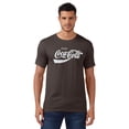thumbnail image 1 of Remera Coca-Cola para Hombre de los Años Ochenta, Manga Corta, Carbón, Talle Grande, 1 of 4
