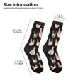 thumbnail image 2 of Fuzoiu Flowe Rooster Print Kids Socks For Boys Girls,Grip Crew Socks with Non Slip,Lightweight Stretch Crew Socks,Toddlers Crew Boot Socks, 2 of 5