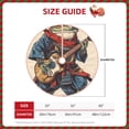 thumbnail image 2 of Sikiie Samurai Frog Guitar Christmas Tree Skirt, Christmas Tree Decorations, Christmas Decor, Tree Mat Decoration(30-48IN)-30", 2 of 6