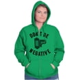 thumbnail image 3 of Don’t Be Negative Photographer Pun Zip Up Hoodie Men's Women's Brisco Brands 2X, 3 of 6