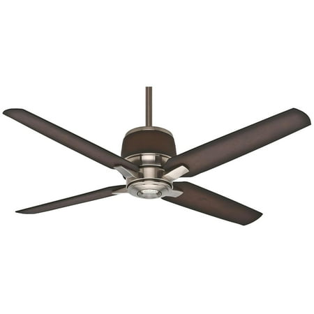 

Casablanca Fan Company 59123 54 Aris Brushed Nickel Ceiling Fan With 4 Mayse Blades