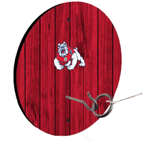 Fresno State University Red Ring Toss Lawn Game