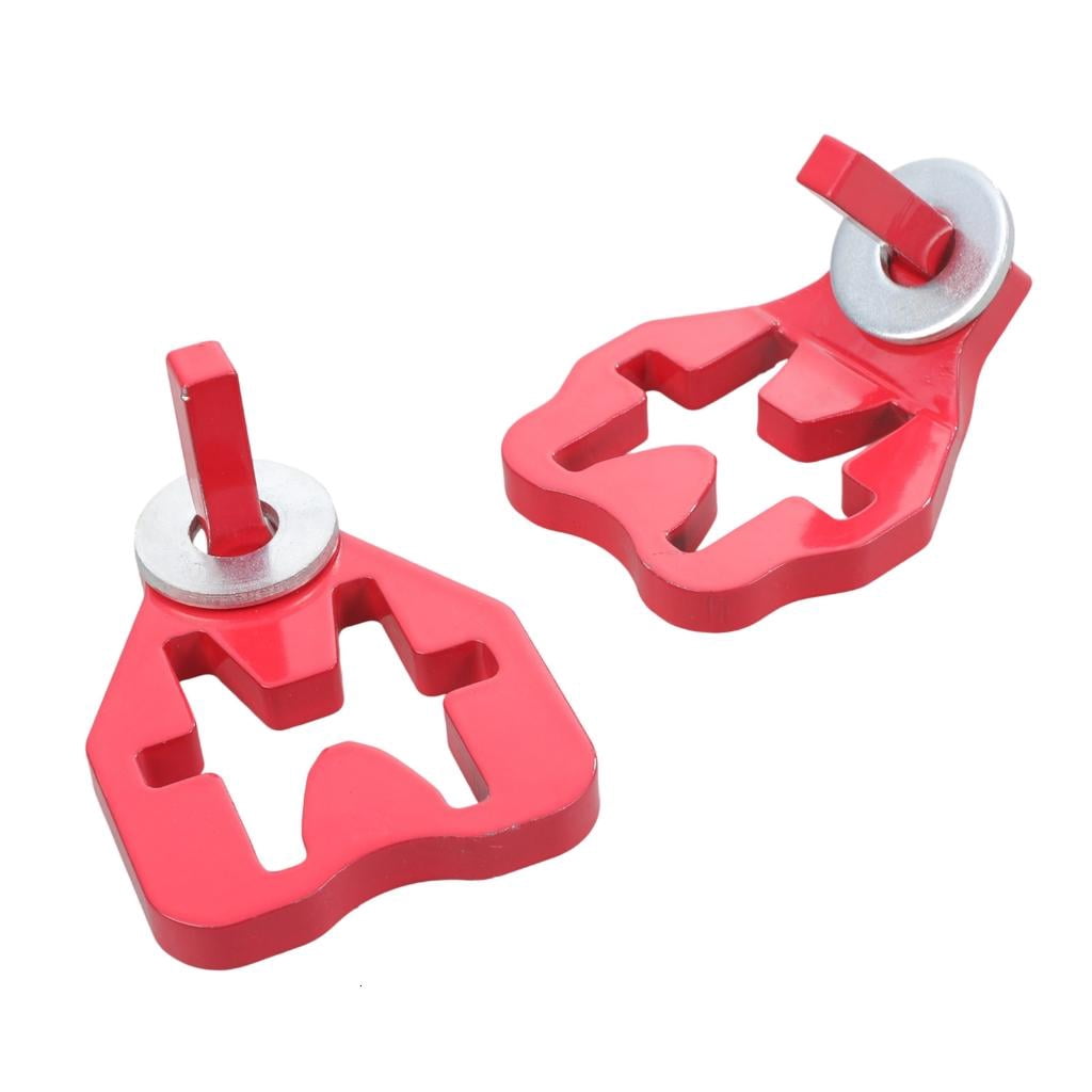 Farm Gate Hinges Pin Set of 2 Hot Dip Alloy Steel T Post Mounting Hardware for Garden Fence and Chain Link Gate