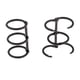 thumbnail image 5 of s de carpeta de hojas sueltas de metal de 3 piezas Peines de encuadernación de 3 s para diario de cuaderno de papel de hojas sueltas Encua Negro mate Baoblaze Anillos flojos de la carpeta de la hoja, 5 of 8