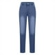 thumbnail image 5 of Pantalones vaqueros rectos y rotos para hombre, informales, largos, de poliéster, 5 of 5