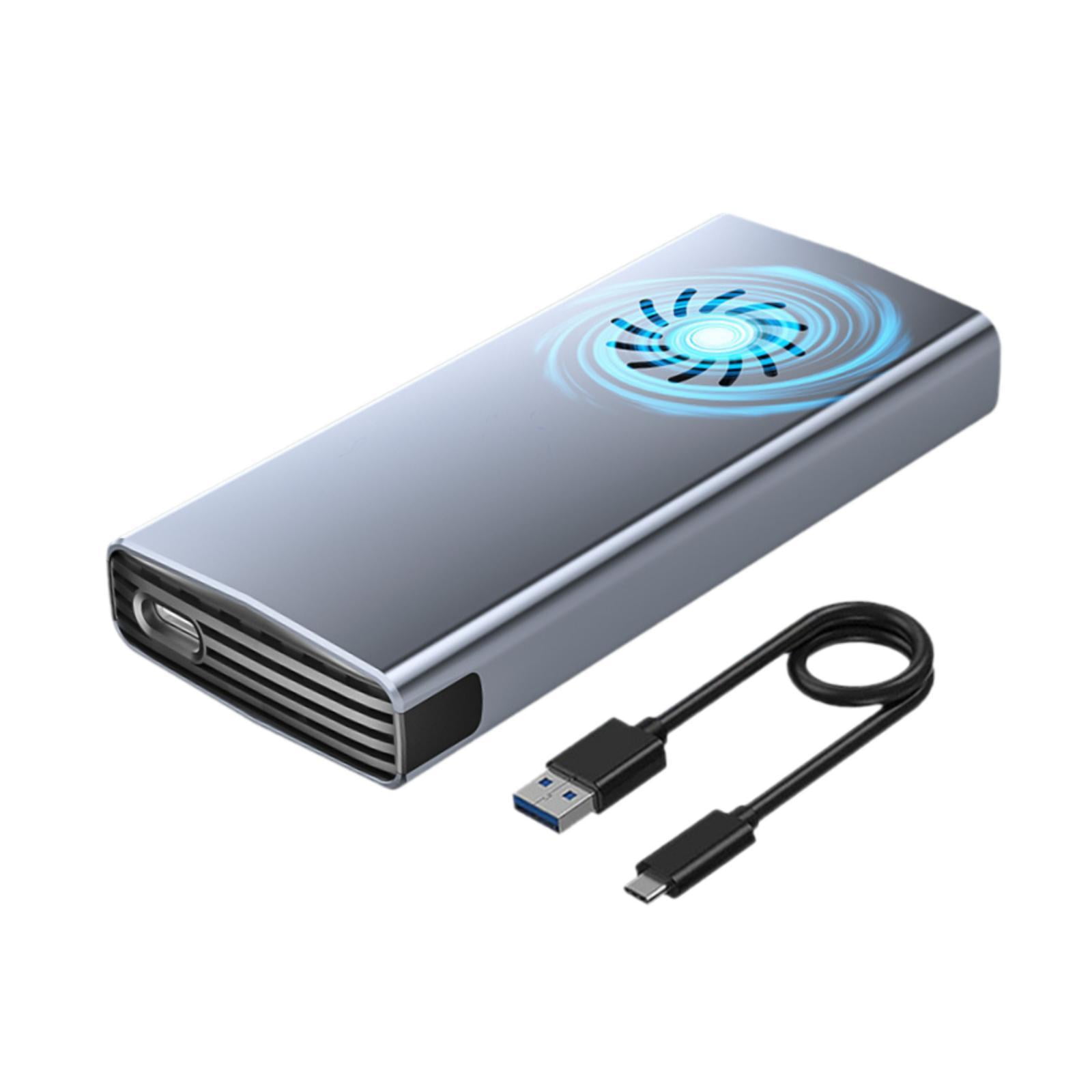 Wzmzjy Hard Drive Enclosure External Hard Drive Case Detachable Plug and Play Practical M15 SSD