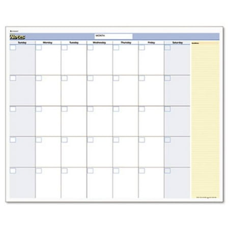 Visual Organizers Erasable Wall - At-A-Glance PM550B28 QuickNotes Reversible Erasable Monthly/Yearly Wall Calendar 16 x 12