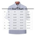 thumbnail image 3 of Men's Short Sleeve Shirt Business Casual Loose Stripe Shirt Summer, 3 of 3