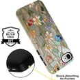 thumbnail image 4 of for iPhone 16e Stained Glass Phone Case 6.1", Aesthetic Colorful Flower Floral Case Cute Pattern Print Design Cover Anti-Scratch Glossy 2-Layer Hard Prevention Funda for Woman Girls Men, 4 of 5