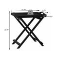 thumbnail image 6 of Convenience Concepts Designs2Go Folding Tray Table, Coral, 6 of 6