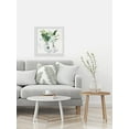 thumbnail image 6 of Marmont Hill Bird of Paradise Foliage II Framed Painting Print-Size:32" x 32", 6 of 6