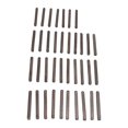 thumbnail image 1 of Letter Stamping Punch Tool, Stamping Punch Tool Kit 37 Pcs High Hardness Simple Operation Wide Applications  For Leather Products, 1 of 8
