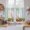 Blue, variant on Easter Kitchen Curtains 63 Inch Length, Wooden Bunny Colorful Eggs Spring Floral Farmhouse Tiers Curtains for Living Room Berdoom Bathroom, Light Filtering Drapes Window Treatment 2 Panels 42"Wx63"L