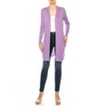 thumbnail image 4 of Women's Classic Long Sleeve Cardigan with Side Pockets for Everyday Wear, 4 of 6