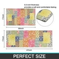 thumbnail image 7 of Pioneer Flower Floral Print Pattern Kitchen Rugs Sets Of 2,Anti Fatigue Kitchen Mat Rugs Non Slip Washable,Decorative Kitchen Floor Mats for Kitchen,Sink,Laundry,17"x30"+17"x47", 7 of 7