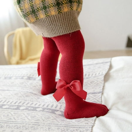 

Ma&Baby Toddler Baby Girls Cotton Leggings Socks Pantyhose Bowknot Warm Stockings Pants 0-2 Years