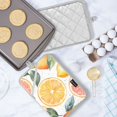 thumbnail image 5 of Yayeee Pot Holders Kitchen Heat Resistant with Pocket 7"x9.8" Cotton Oven Cooking Hot Pads, Candy Lemon Slices, 5 of 7