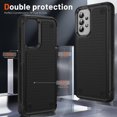 thumbnail image 4 of Funda para Samsung A73 5g, doble capa de protección, a prueba de golpes, protección para pantalla y cámara., 4 of 5
