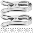 thumbnail image 3 of Shisuyan 36 Pcs Petites Pinces en Acier Inoxydable Coupe-Vent pour Jardiniers, 3 of 8