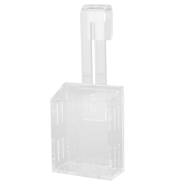 Aquatic Plants Holder, Holes Design Multi Purpose Acrylic Durable Long Hook Aquarium Hanging Aquatic Plant Holder Rounded Edges For Fish Small Hook,Large Hook