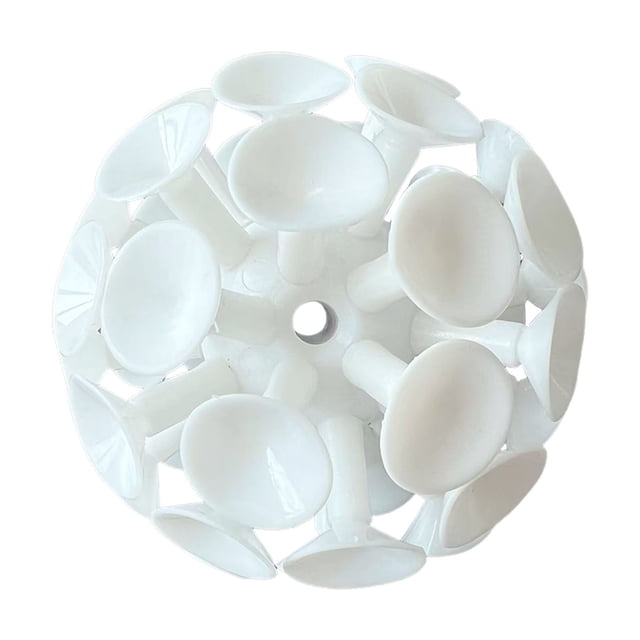 BINGLI Disc Golf Retriever Suction Cup Ball, Securely Attaches to M5 Pole, Retrieves Discs from Trees and Shrubs. Suction Ball Attachment Only, Does Not Include Pole