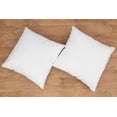 thumbnail image 5 of Ruvanti - Throw Pillows Insert, Pack of 2, (20 inch x 20 inch) Soft and Cozy, Square Decorative Pillows Fluffy Filler, Prefect for Sofa, Couch Pillows, Bed, Living Room, Outdoor Pillows - White, 5 of 9