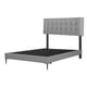 thumbnail image 3 of Base de cama Slim Queen Size DICASA Cabecera Catania Gris, 3 of 6
