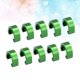 thumbnail image 4 of Clampas de alambre de 10 piezas Clips Tubing Clips Mountain Bike C En forma de hebilla de bicicleta de bicicleta FIJA CLIP CLAMP CLIPS PELDA DE LINE DE FRENO DE Bike (verde), 4 of 5