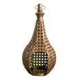 thumbnail image 2 of QSTDGVPW Decorative Candle Holder Hanging Candle Lantern for Party Dining Room Mantel Bronze, 2 of 9